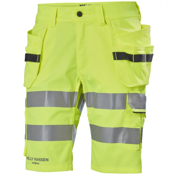 Az Alna 2.0 Construction Short Class 1 remek választás, amikor a napon dolgozol a melegben. A felvasalt fényvisszaverők kellemes megjelenést biztosítanak, a rugalmas anyag pedig gondoskodik róla, hogy egész nap szabadon mozoghass.